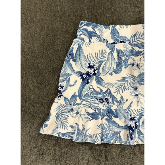 Tommy Bahama Blue and White Mini Skirt - Picture 8 of 10